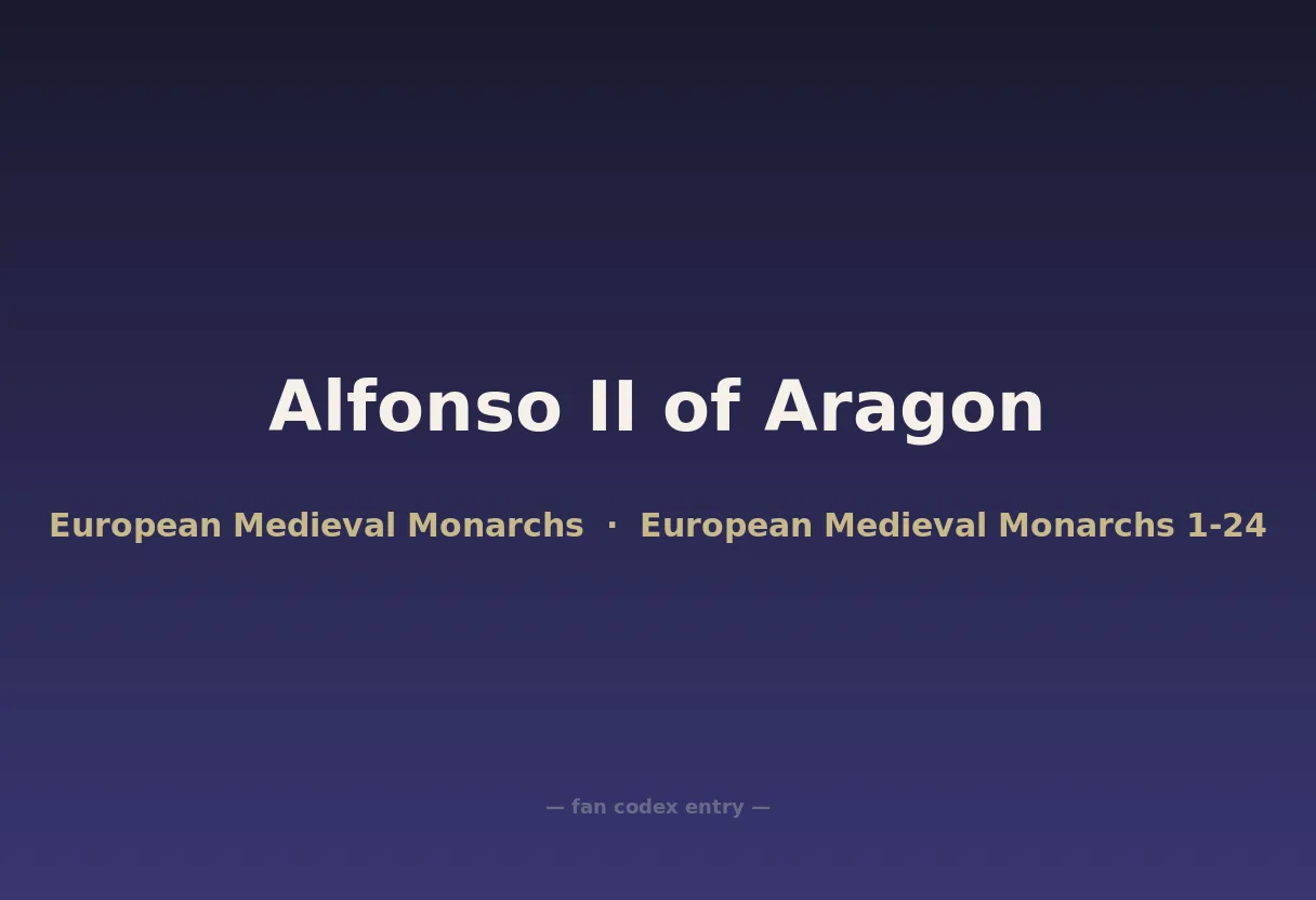 Alfonso II of Aragon